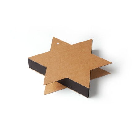 Caja Regalo en Forma de Estrella Ideal para Navidad
