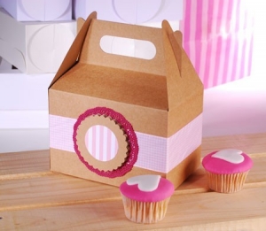 Picknick-Schachtel für Cupcakes