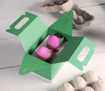 Picknick-Schachtel für Ostereier