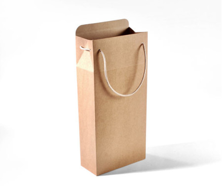 Cardboard Box for a Bottle