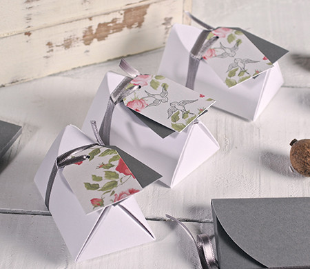 Kleine Box für Hochzeiten | Elegantes Packaging Design