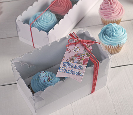 Tall cupcake boxes for 2 cakes