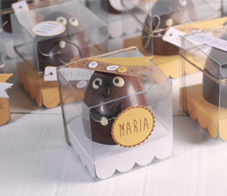 Caja Transparente para Huevos de Pascua Caja Transparente para Huevos de Pascua