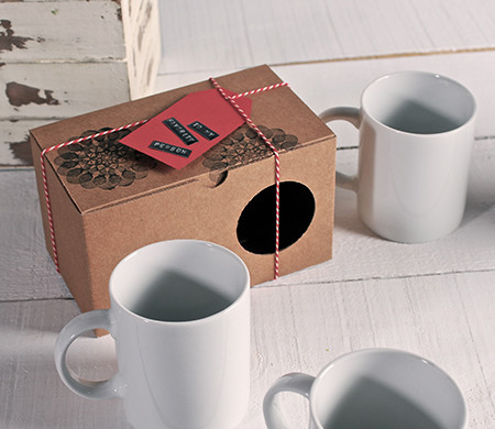 Caja para Tazas Personalizada | Packaging para Regalos Corporativos