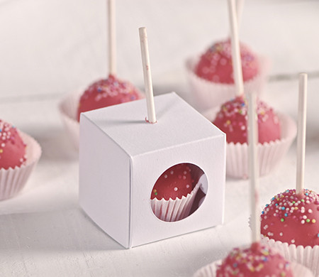 Personalisierte Cake Pop Box