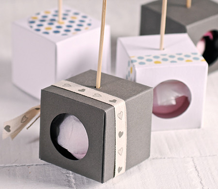 Caja para Un Solo Cake Pop Caja para Un Solo Cake Pop