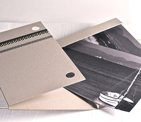 Carpeta A3 de Cartón Reciclado Carpeta A3 de Cartón Reciclado