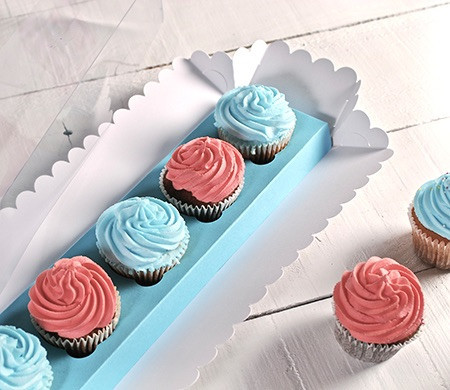 Scatole Rettangolari per Cupcake | Packaging Professionale
