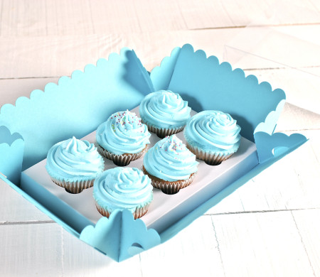 Boxes for 6 Tall Cupcakes | Bakery Packaging Solutions