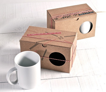 Cajas para dos tazas personalizada Cajas para dos tazas personalizada