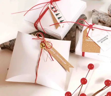 Gift box with Christmas...