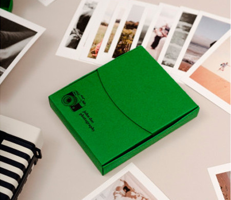 Grune Schachtel Fur Polaroids | SelfPackaging
