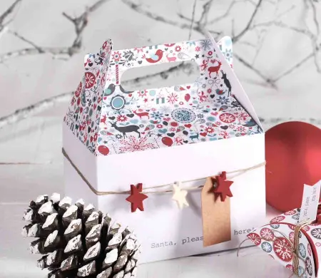 Cajas impresas con asa