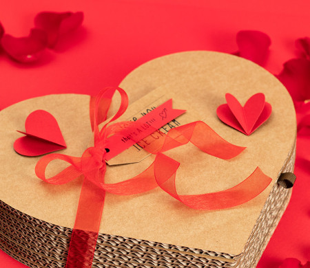 Cuori 3D per Decorare i Regali. Quanto Amore...