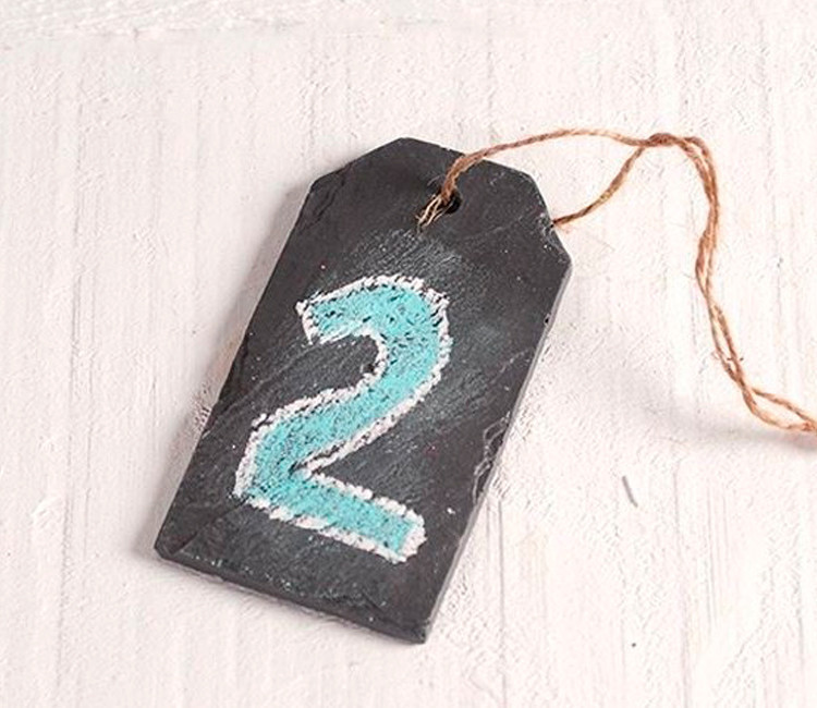 Etiquetas de Pizarra para Personalizar con Tiza Etiquetas de Pizarra para Personalizar con Tiza