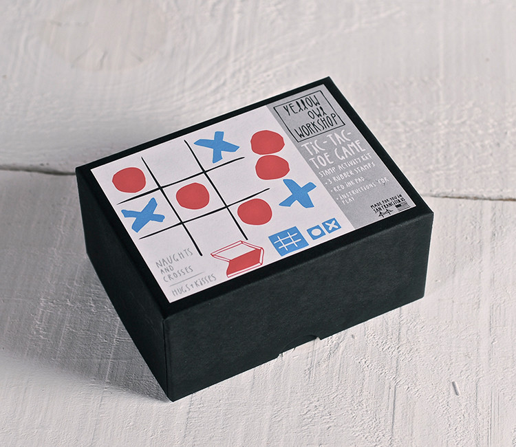 Kit tampons "Jeu de morpion"