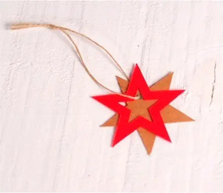 Estrellas Cartón 10 ud.