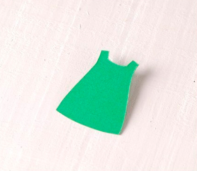 Vestidito Niña Cartón 10 ud.