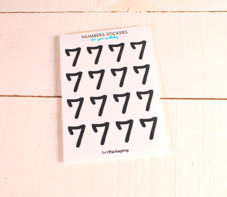 Numeri adesivi per feste