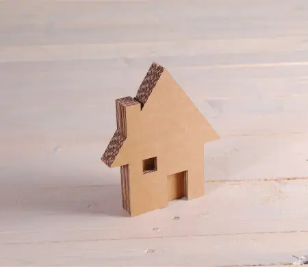 Charmante Maisonnette en Carton décorative