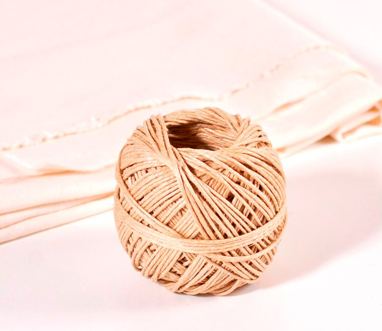 Thin hemp cord