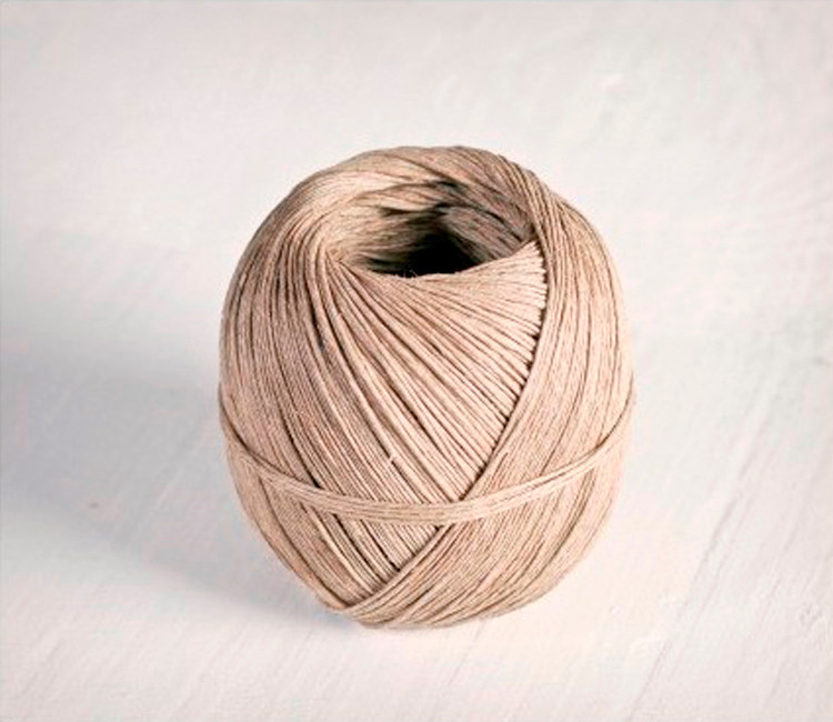 Thin hemp cord
