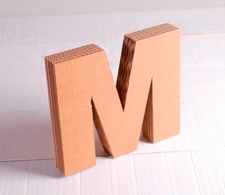 Letras de Cartón Para Decorar Letras de Cartón Para Decorar
