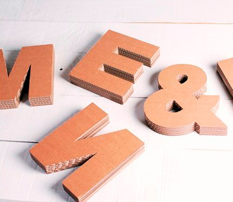 Letras de Cartón Para Decorar Letras de Cartón Para Decorar