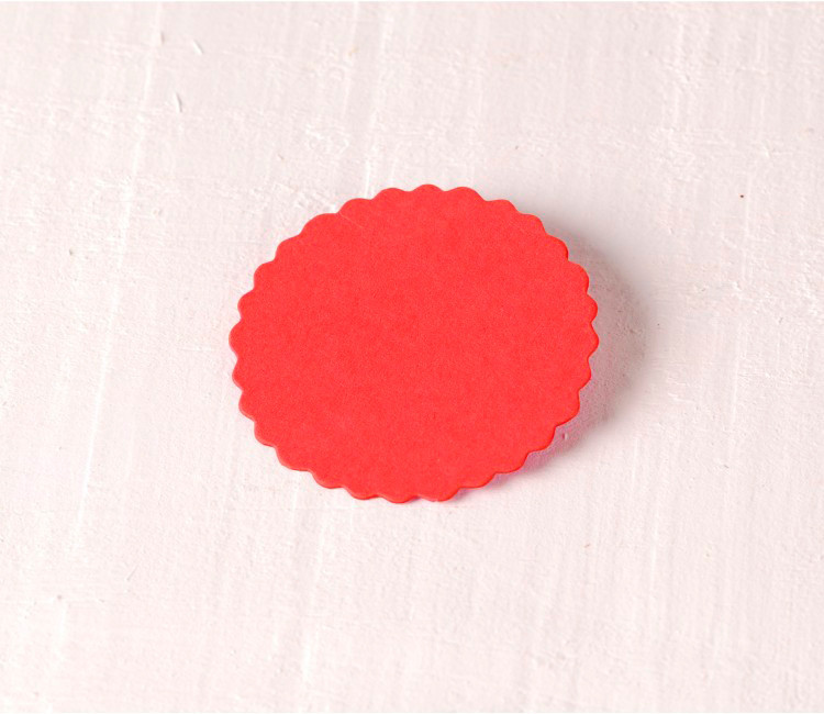 Cardboard Scalloped Tags (S) Cardboard Scalloped Tags (S)