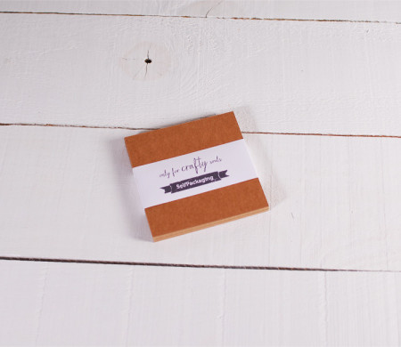 Kraft cards 12x12cm