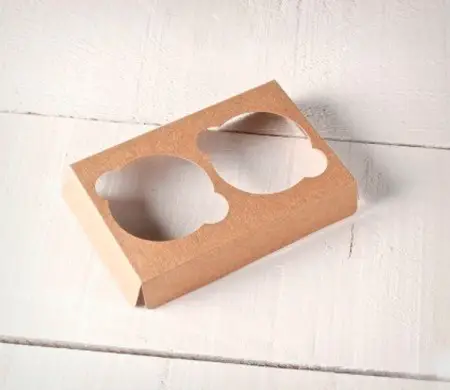 Holder para 2 cupcakes, para pastelerías y tiendas