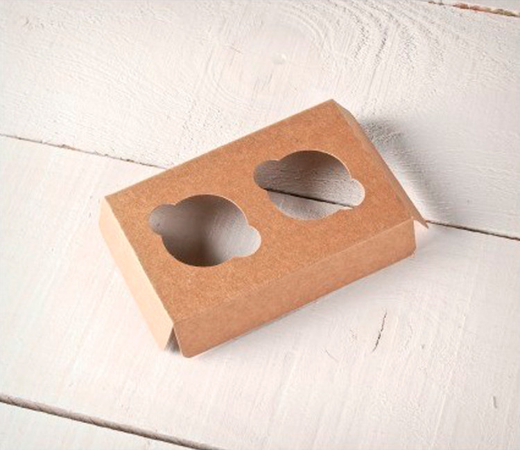 Holder per 2 mini cupcake, ideale per le pasticcerie Holder per 2 mini cupcake, ideale per le pasticcerie