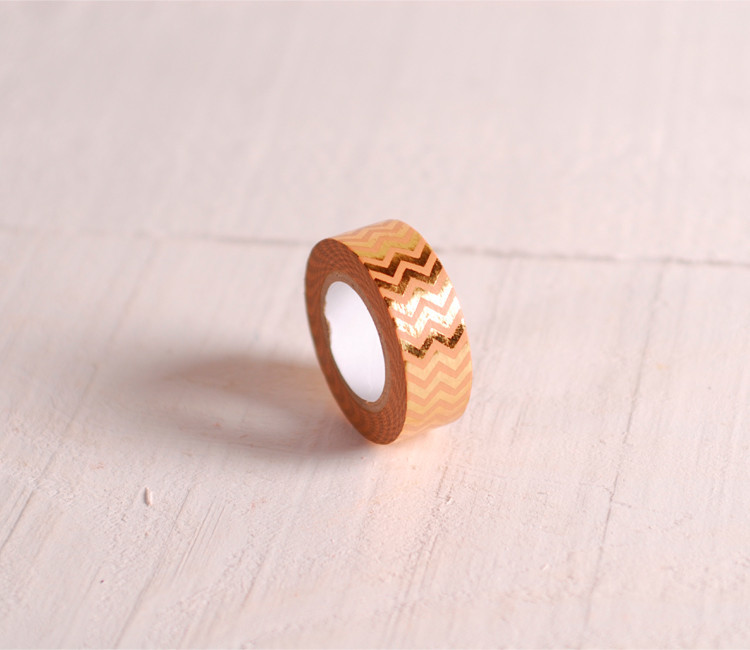 Washi tape zigzag dorato Washi tape zigzag dorato