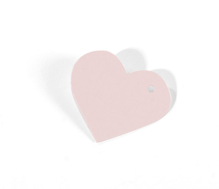 Coeur en Carton Pendentif 10 pcs.