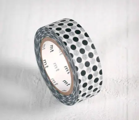 Washi Tape Bianco Pois | SelfPackaging
