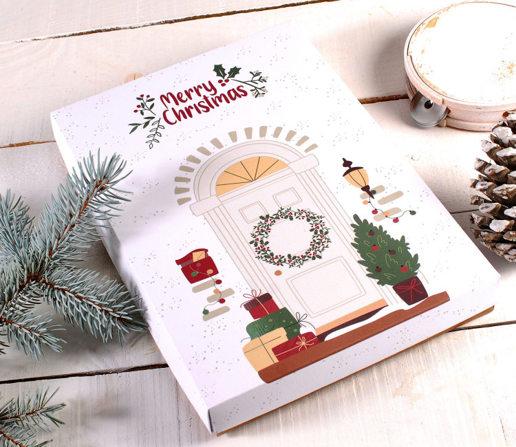 Advent calendar with fillable boxes Advent calendar with fillable boxes