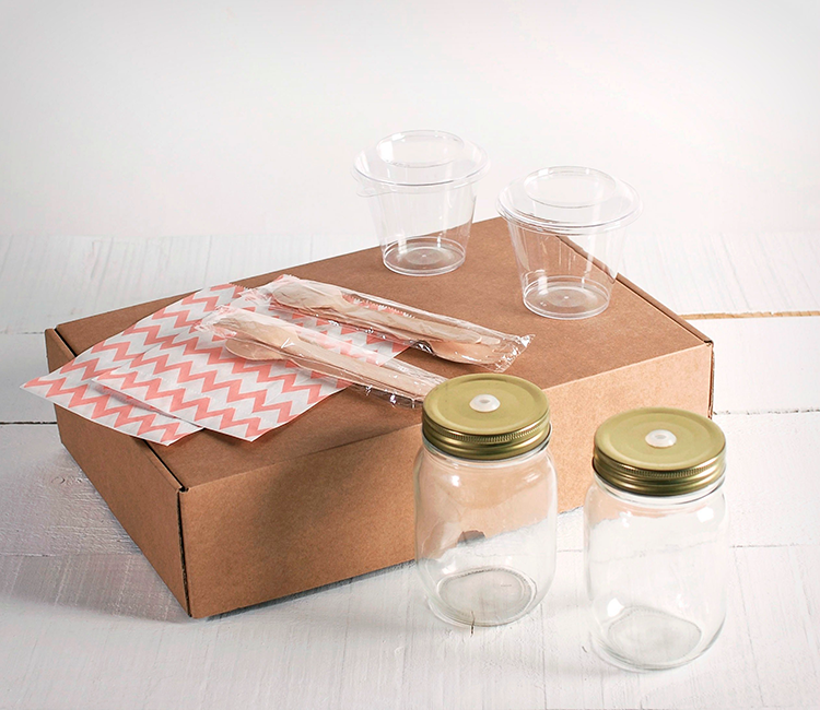 Kit de boîte pour 2 petits déjeuners | SelfPackaging