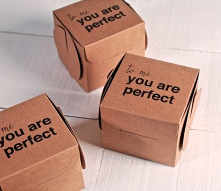 Printed Gift Box Youre Perfect | SelfPackaging