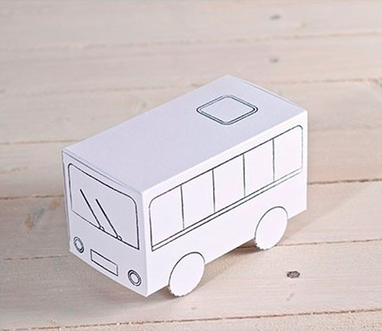Packaging à colorier Personnalisé | SelfPackaging