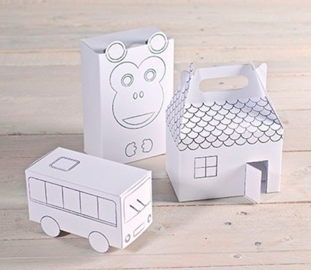 Kit de cajas para colorear
