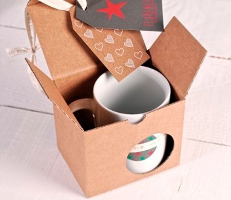 Caja para Tazas Decorada Caja para Tazas Decorada
