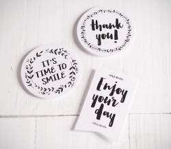 Stickers for presents "Happy"
