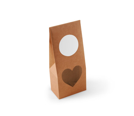 Box with window for food