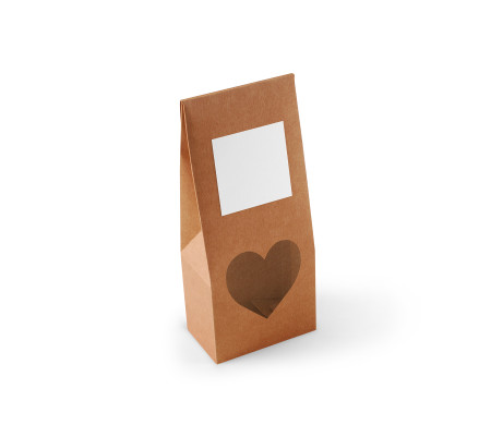 Box with window for food