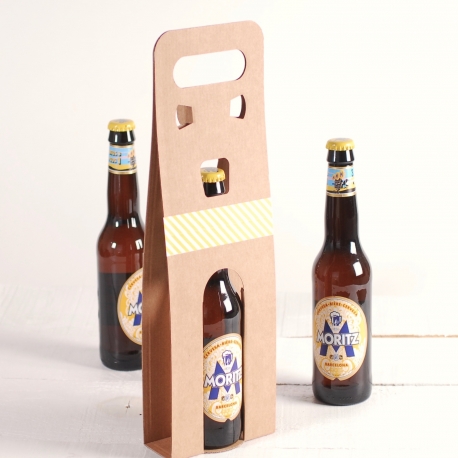 Scatola decorata per birra