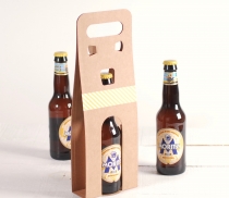 Scatola di cartone per bottiglie di birra