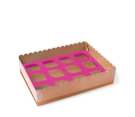Cajita para 12 Cupcakes