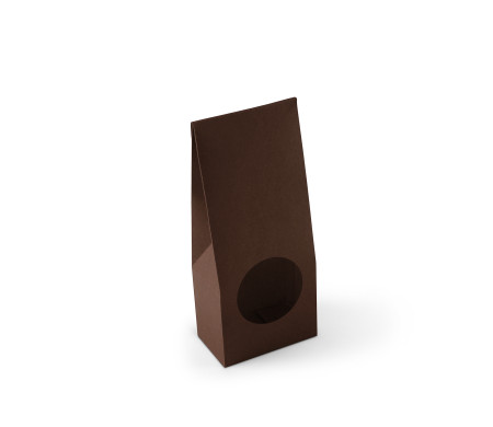 Caja con ventana para alimentación
