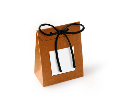Sacchetto in cartone per regalare bonbon e caramelle