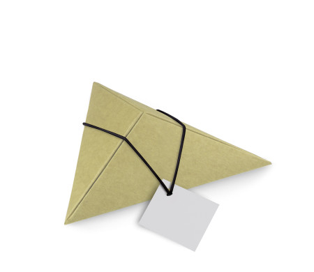 Caja Triangular de Cartón